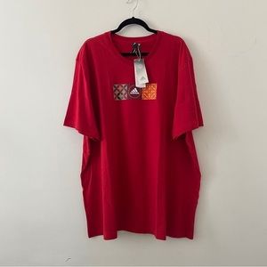 Men’s Adidas Chinese New Year Graphic Infill T-Shirt Size 2XL